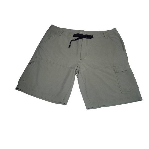 Columbia Omni Shield Belted Nylon Hiking Camping Trail Shorts Men Size 42 - Picture 1 of 13